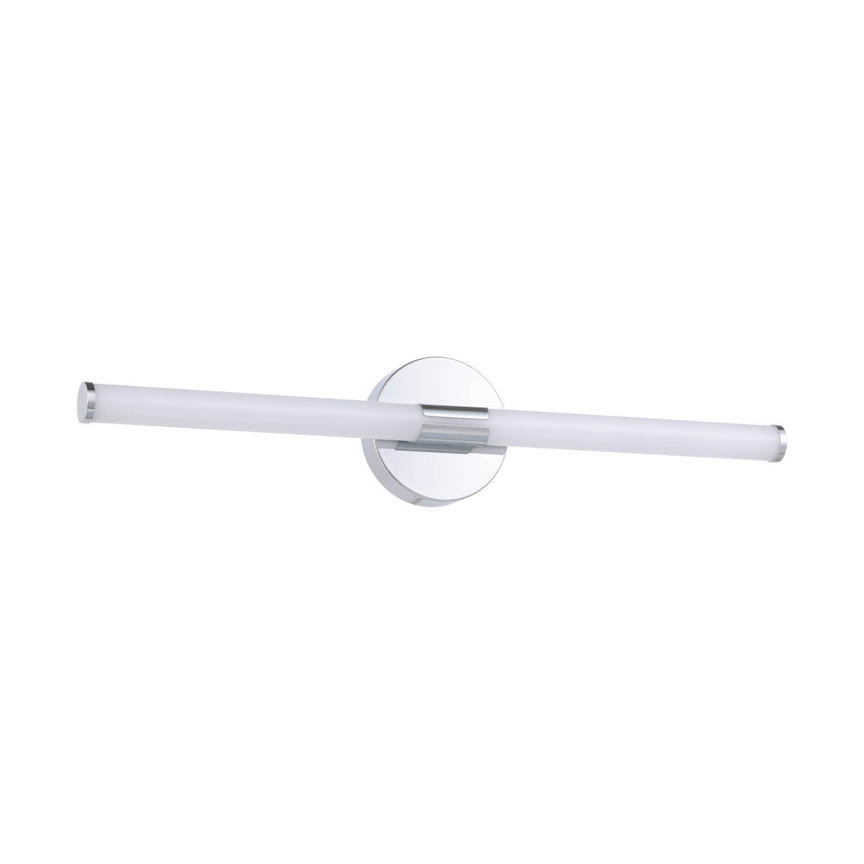 Eglo EU Ramola LED Bathroom Mirror Light Chrome & White with CCT and IP44, Wide 60 cm