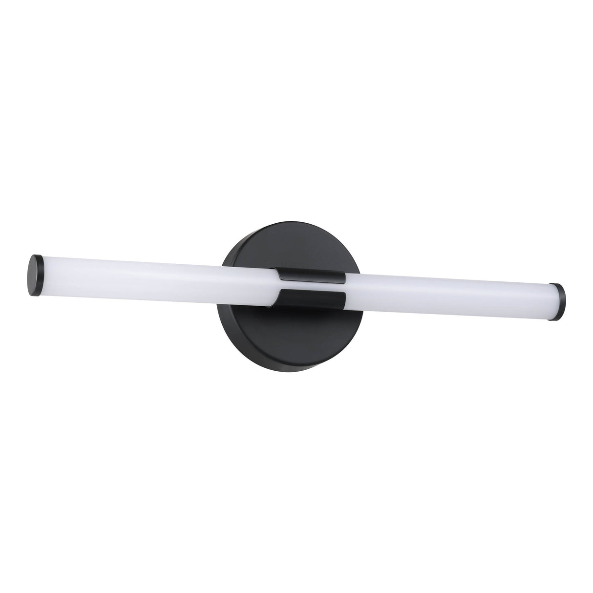 Eglo EU Ramola LED Bathroom Mirror Light Black & White with CCT and IP44, 45cm
