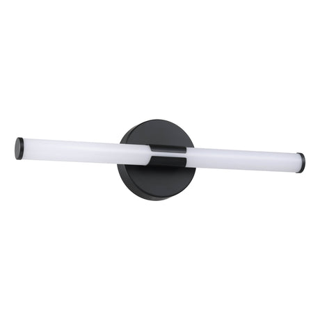 Eglo EU Ramola LED Bathroom Mirror Light Black & White with CCT and IP44, 45cm