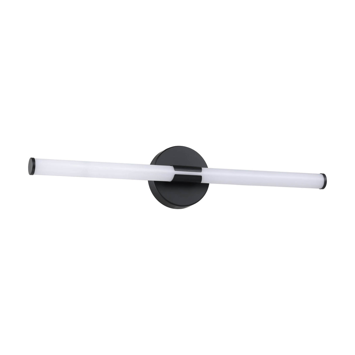 Eglo EU Ramola LED Bathroom Mirror Light Black & White with CCT and IP44, Wide 60 cm
