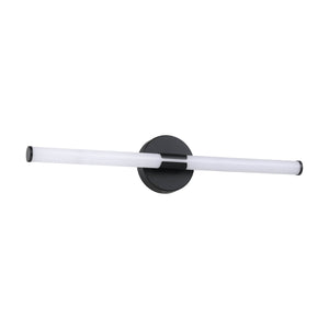 Eglo EU Ramola LED Bathroom Mirror Light Black & White with CCT and IP44, Wide 60 cm