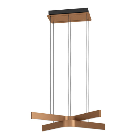 Eglo EU Folcino-Z Aluminium & Steel Bronze/Black Smart Control Pendant