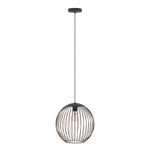 Eglo Lighting HL/1 E27 SCHWARZ/KUPFER 'ALMANZORA' Pendant Lamps from the ALMANZORA range. Part Number - 901868