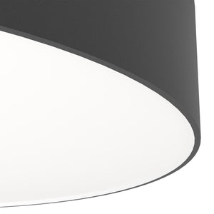 Eglo EU GALLIZZI?Z Smart Ceiling Light – Black, Large 490mm, RGB+CCT, Dimmable, App Controlled Indoor Lighting