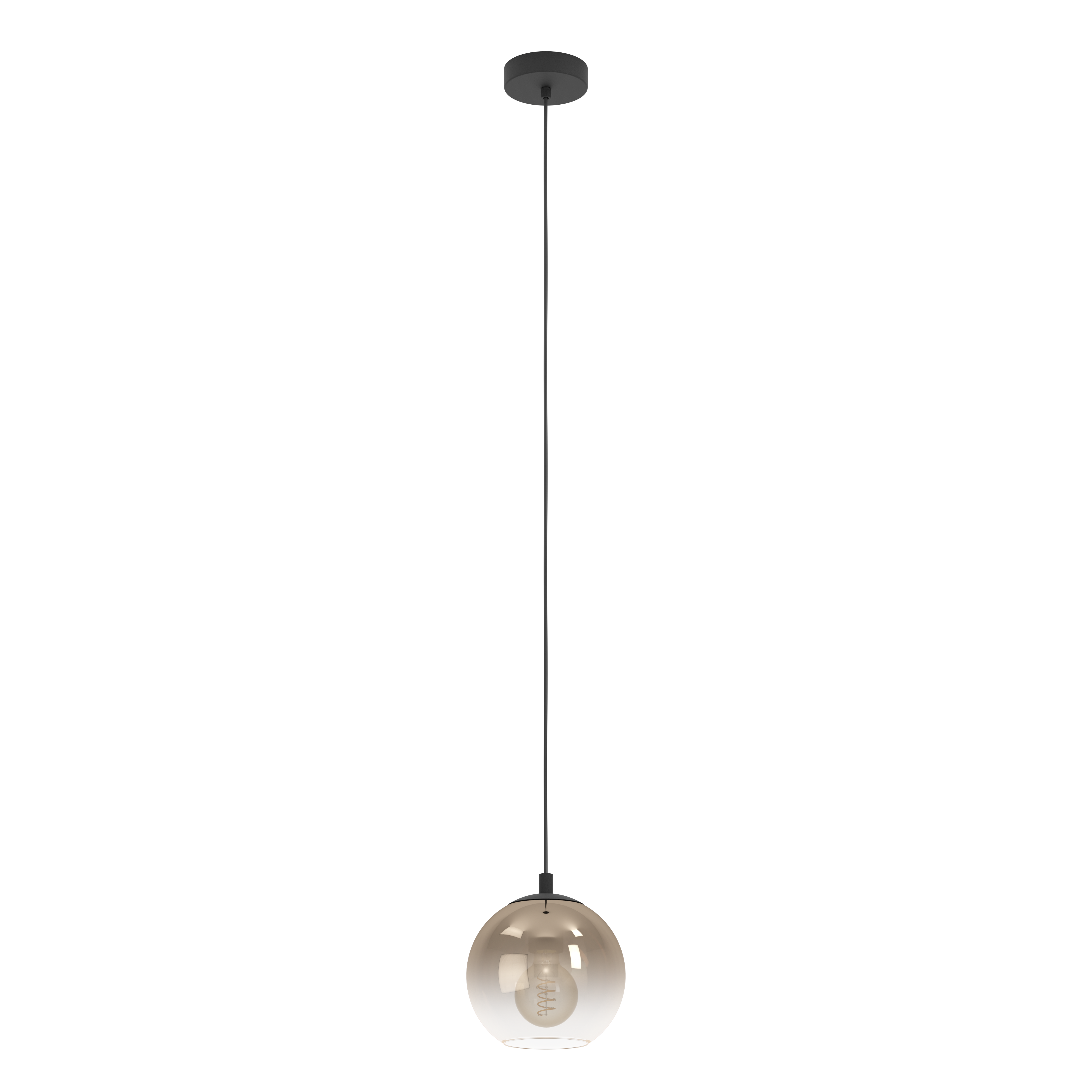 Eglo Lighting HL/1 E27 SW/KUPFER-TRANSP.'ARISCANI 1' Pendant Lamps from the ARISCANI 1 range. Part Number - 901923