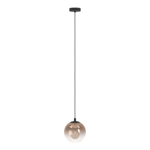 Eglo Lighting HL/1 E27 SW/KUPFER-TRANSP.'ARISCANI 1' Pendant Lamps from the ARISCANI 1 range. Part Number - 901923