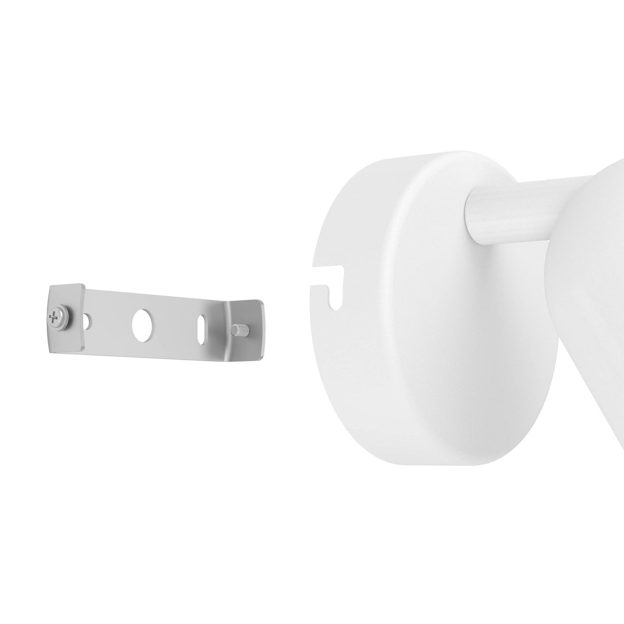Eglo EU Camaldoli LED Wall Single Spotlight White Steel