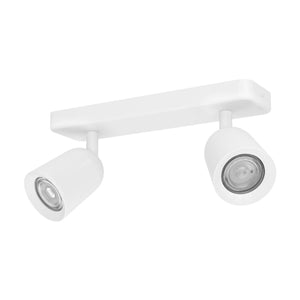 Eglo EU Camaldoli LED Dual Ceiling Spotlight White Steel