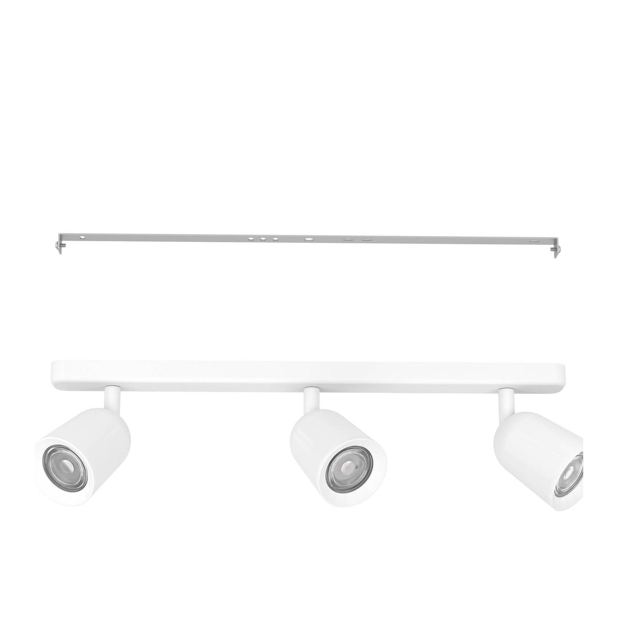 Eglo EU Camaldoli LED Triple Ceiling Spotlight White Steel