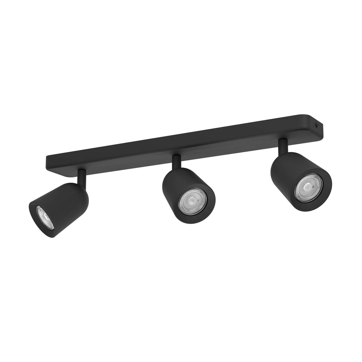 Eglo EU Camaldoli LED Triple Ceiling Spotlight Dark Black Steel