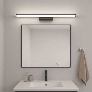 Eglo EU Vadumi Black & White Plastic Mirror Light, 78cm