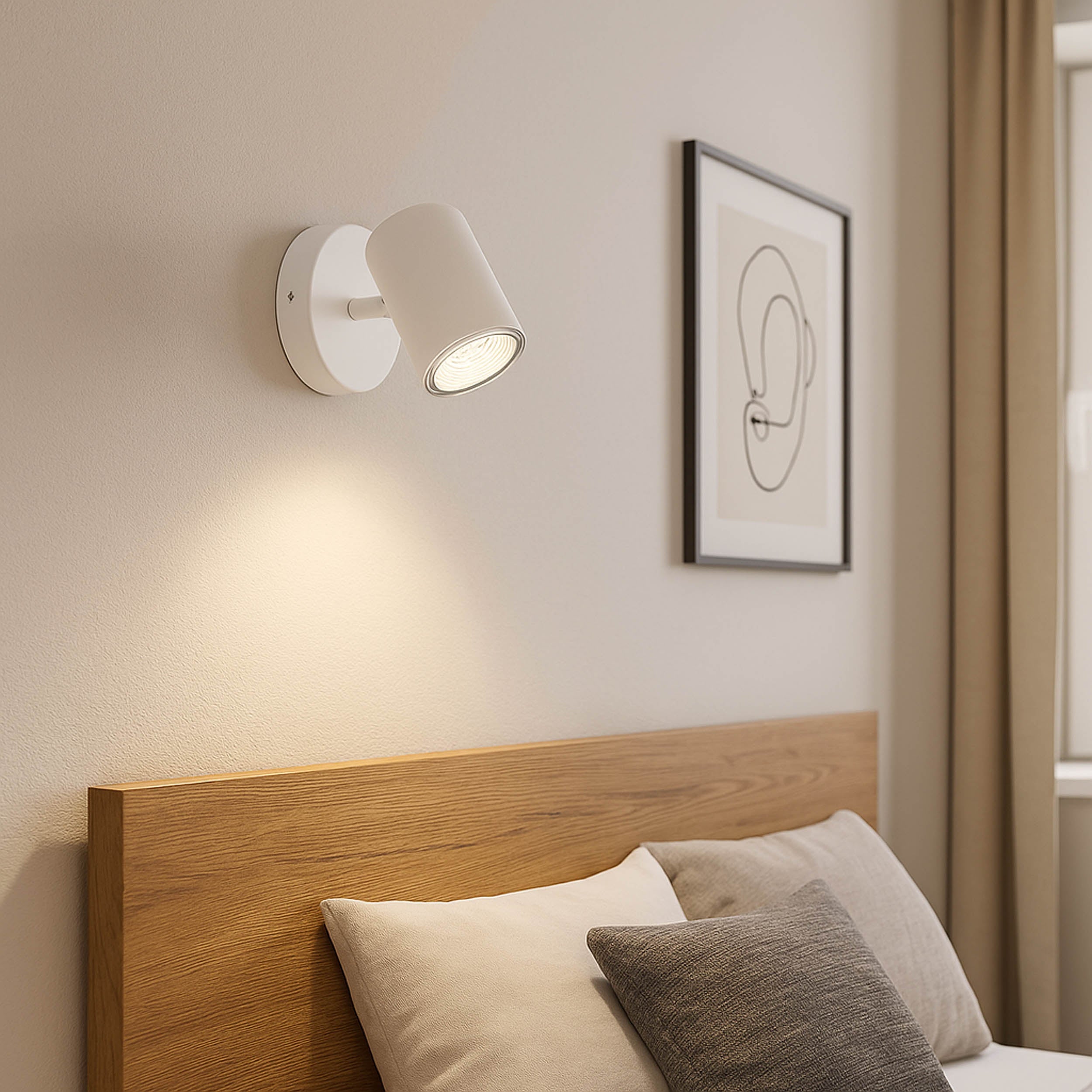 Eglo EU Consuma 1 LED Triple Bathroom Spotlight White Steel