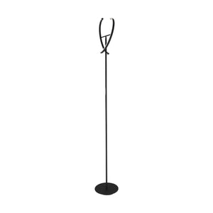 Eglo EU Castelpoto LED Floor Lamp Modern Black with Adjustable Curved Light Elements