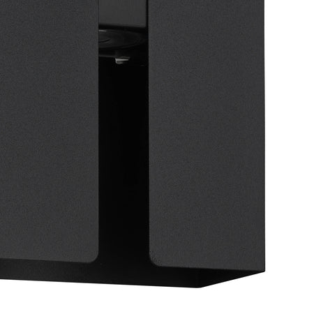 Eglo EU Briscola LED Tricolour Wall Light Black Steel
