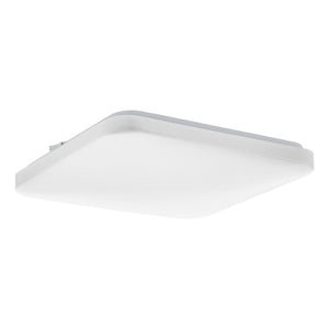Eglo EU Frania-IP Plastic & Steel LED Bathroom Ceiling Light, 33cm