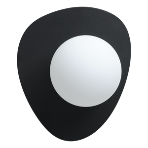 Eglo Lighting WL/1 G9 SCHWARZ/OPAL-MATT 'CASTROVIDO' Wall/Ceiling Lamps from the CASTROVIDO range. Part Number - 902091