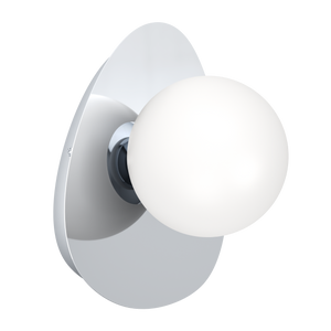 Eglo Lighting WL/1 G9 CHROM/OPAL-MATT 'CASTROVIDO' Wall/Ceiling Lamps from the CASTROVIDO range. Part Number - 902095