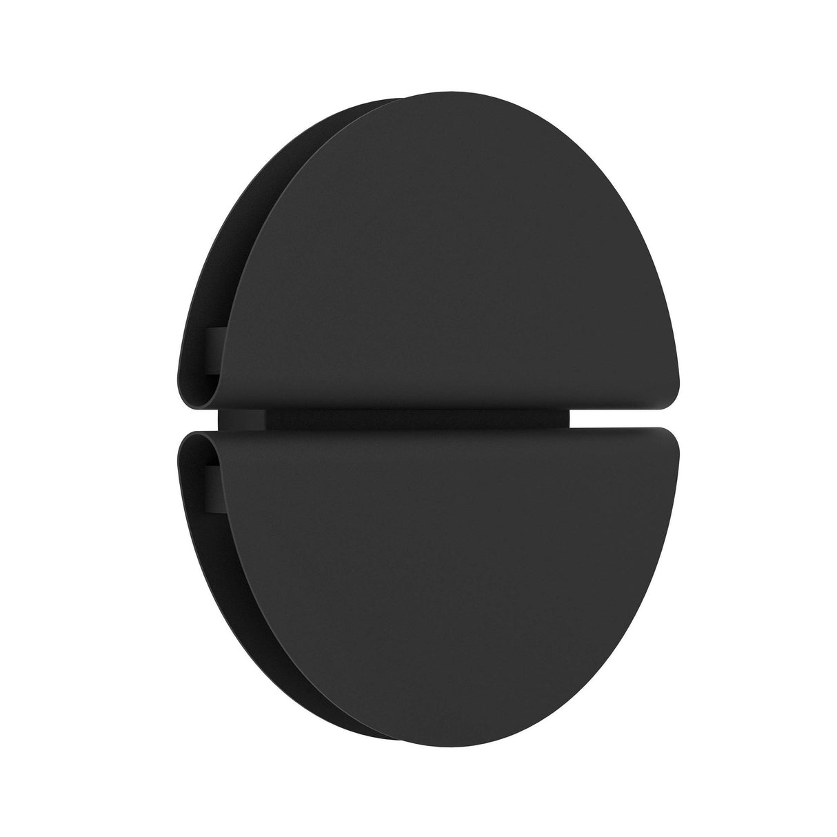 Eglo EU Pianosa LED Wall Light Circular Black Steel CCT