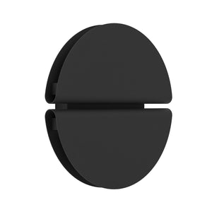 Eglo EU Pianosa LED Wall Light Circular Black Steel CCT