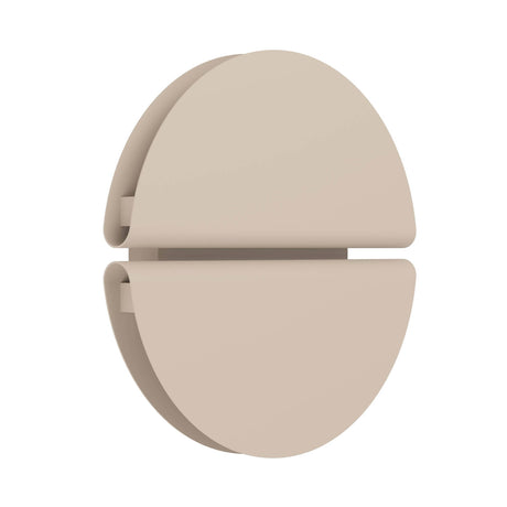 Eglo EU Pianosa LED Wall Light Circular Sandy Steel CCT