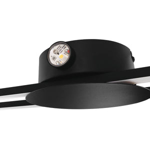 Eglo EU Venticello Black Aluminium LED Wall Light