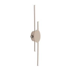 Eglo EU Venticello Sandy Aluminium LED Wall Light