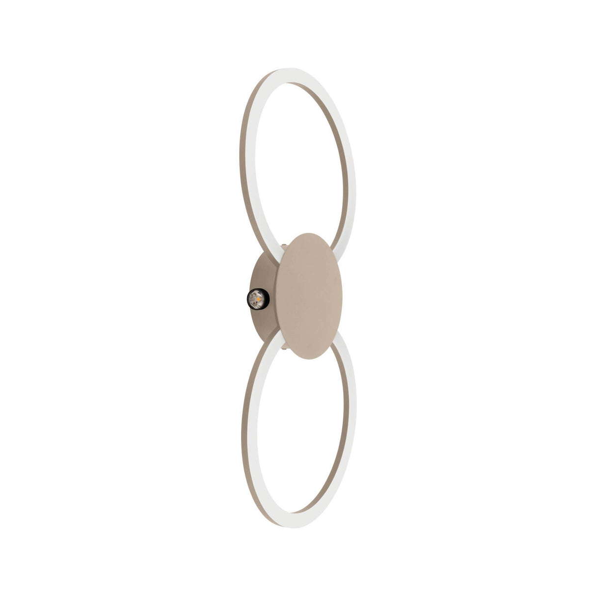 Eglo EU Venticello 1 Sandy Aluminium LED Wall Light