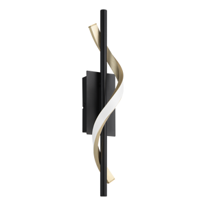 Eglo Lighting LED-CCT-WL SCHWARZ/MS-GEB.'CONAPRATO' Wall/Ceiling Lamps from the CONAPRATO range. Part Number - 902136