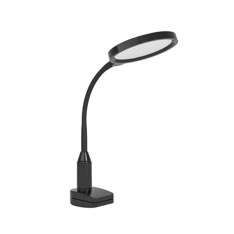 Eglo EU Lauro LED Clamp Table Lamp Black Plastic with Touch Dimmer & 3?Step CCT