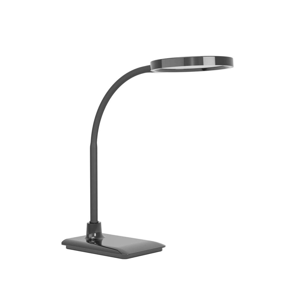 Eglo EU Lauro LED Table Lamp Black Plastic Slim Rounded Light Head