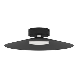 Eglo EU Conomavilla-Z Black Steel Conical Shades Modern Smart Control Ceiling Light