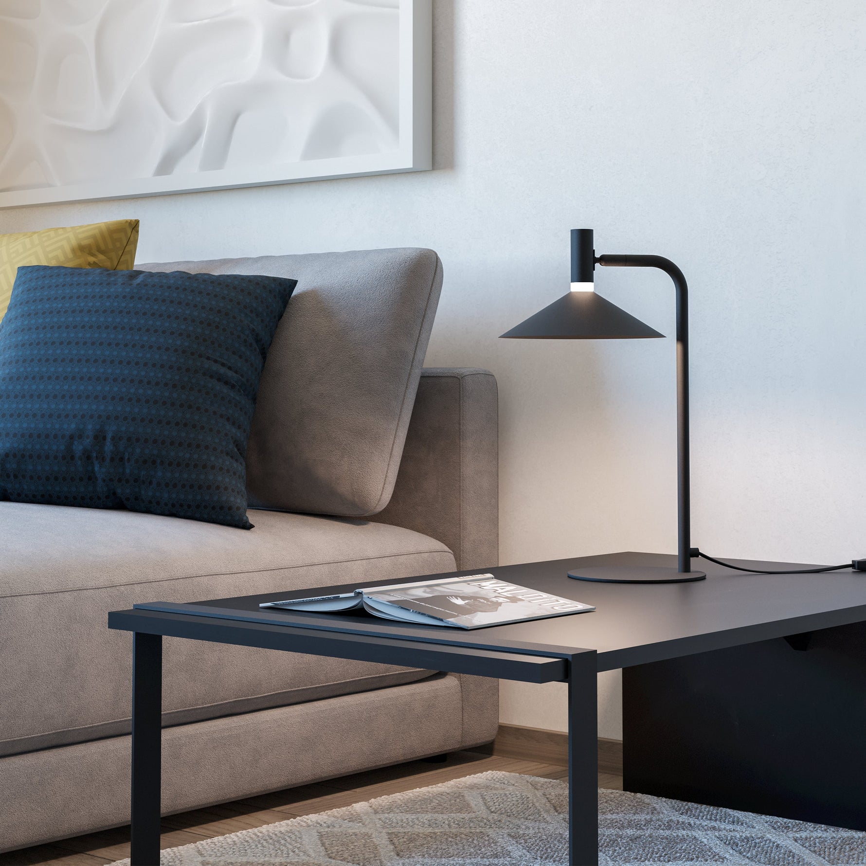 Eglo EU FRANIA?Z Smart LED Ceiling Light – RGB & Tuneable White, App & Remote Control, 3000?lm product image - Endon Lighting from First Light Direct with great prices and fast UK delivery