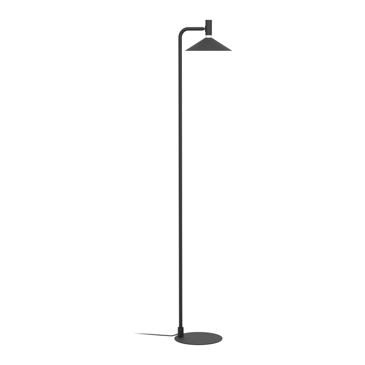 Eglo EU Conomavilla-Z Black Steel Conical Shades Modern Smart Control Floor Lamp