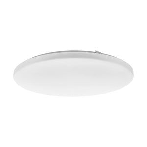 Eglo EU FRANIA?Z Smart LED Ceiling Light – White Finish, RGB + Tuneable White 2700–6500K, App & Remote Control, 500mm Indoor Light