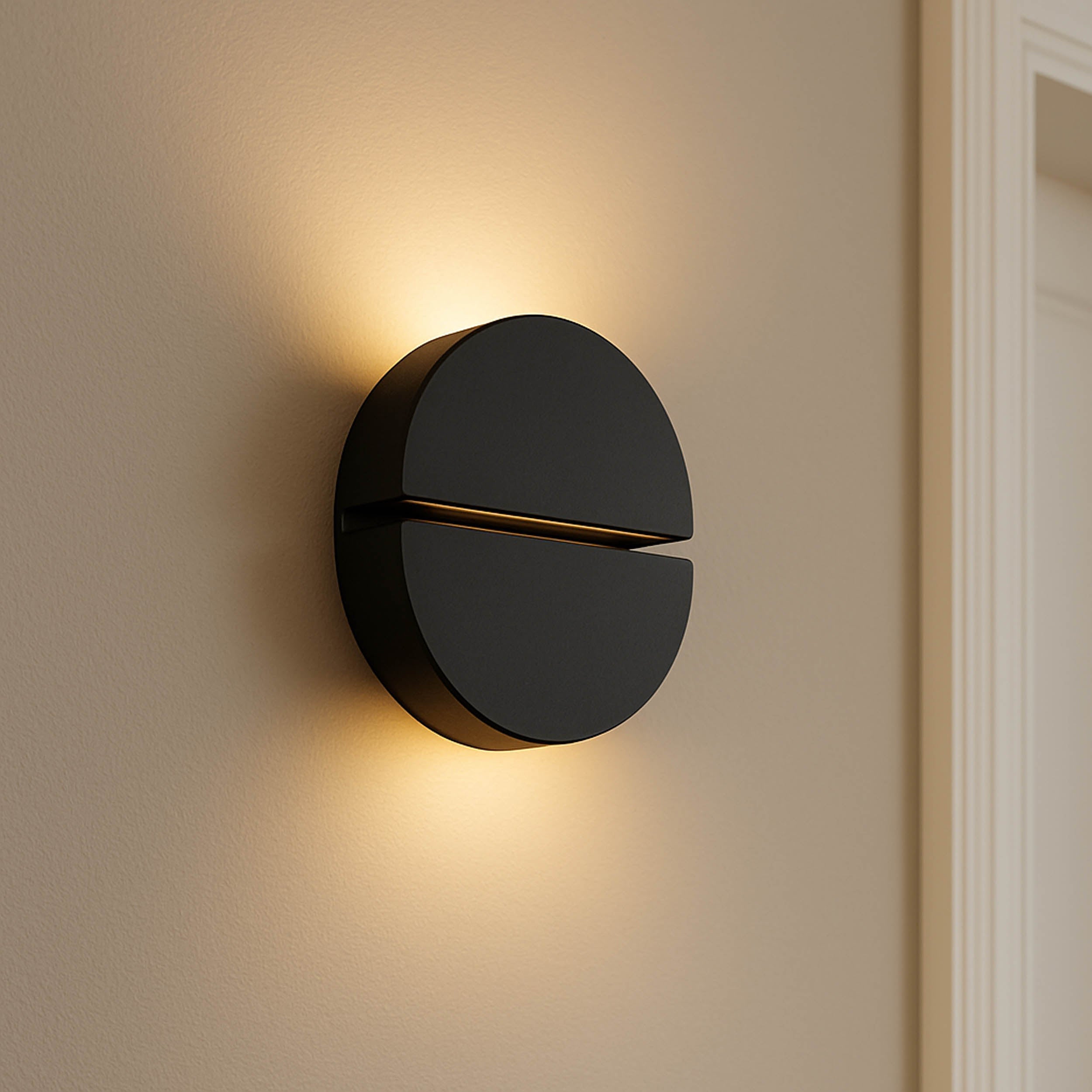 Eglo EU Vascella Black Stainless Steel LED Outdoor Wall Light