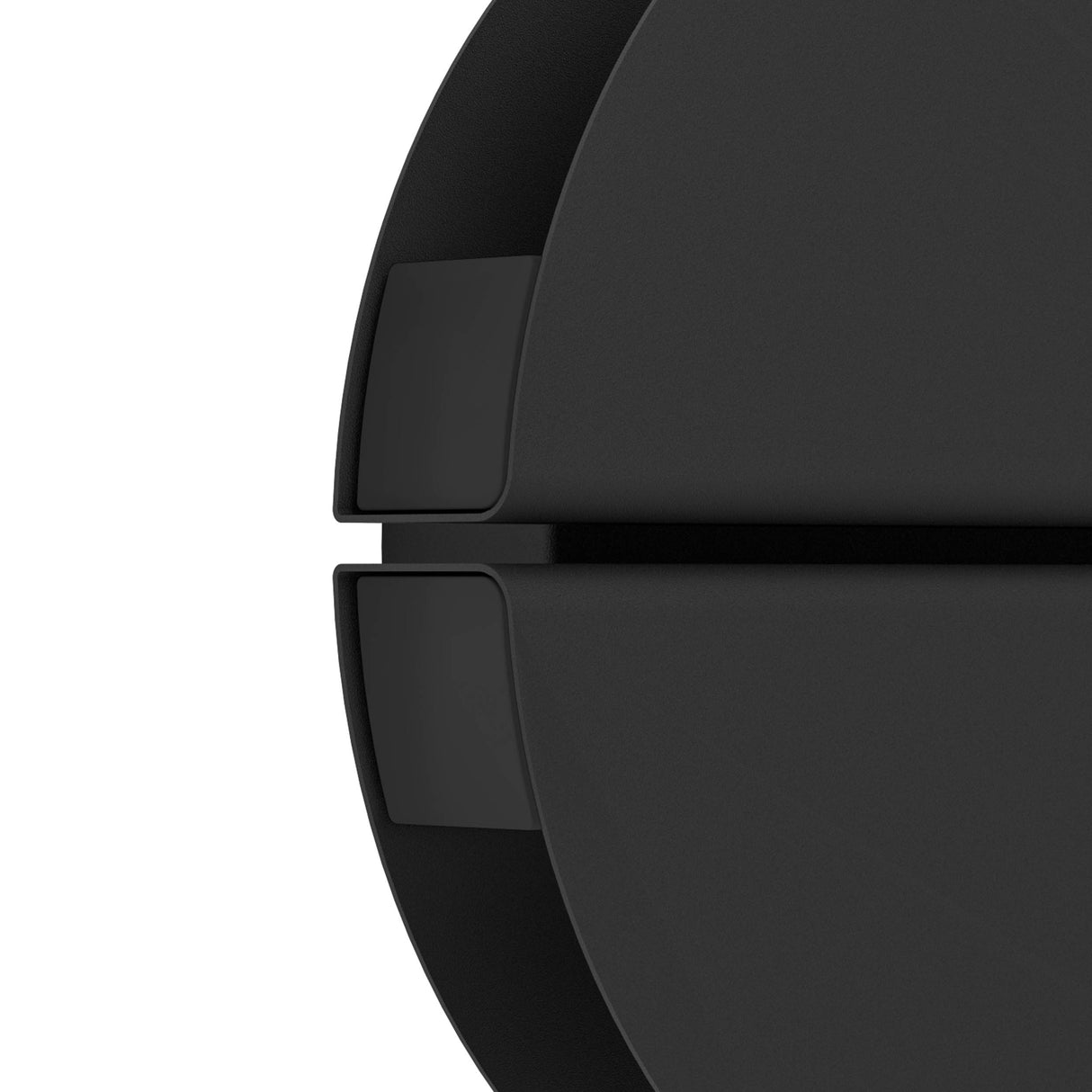 Eglo EU Vascella Black Round Stainless Steel LED Outdoor Wall Light