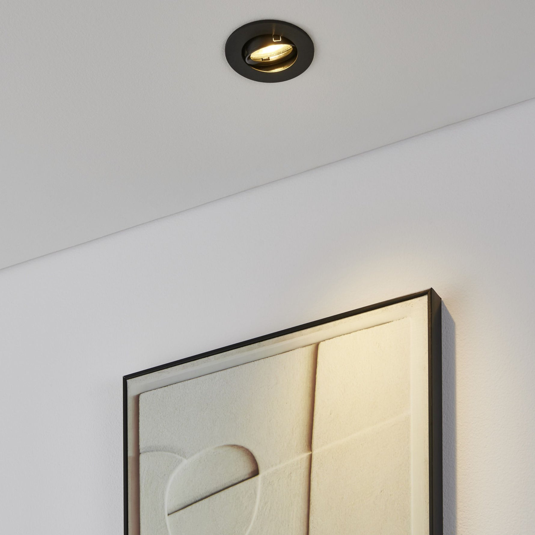 Eglo EU Barranco GU10 Black Round Set of 3 Recessed Light, 9cm product image - Endon Lighting from First Light Direct with great prices and fast UK delivery