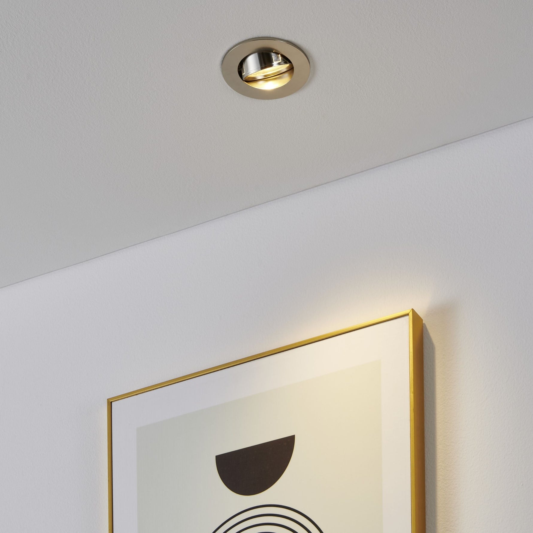 Eglo EU Barranco GU10 White Round Set of 3 Recessed Light, IP44, 8.4cm, 3000K product image - Endon Lighting from First Light Direct with great prices and fast UK delivery