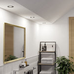 Eglo EU Barranco GU10 Black Round Recessed Light, IP44, 8.4cm, 4000K product image - Endon Lighting from First Light Direct with great prices and fast UK delivery