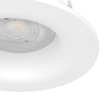 Eglo EU Salabate White Aluminium LED Round Set of 3 Recessed Light, IP65, Tricolour product image - Endon Lighting from First Light Direct with great prices and fast UK delivery