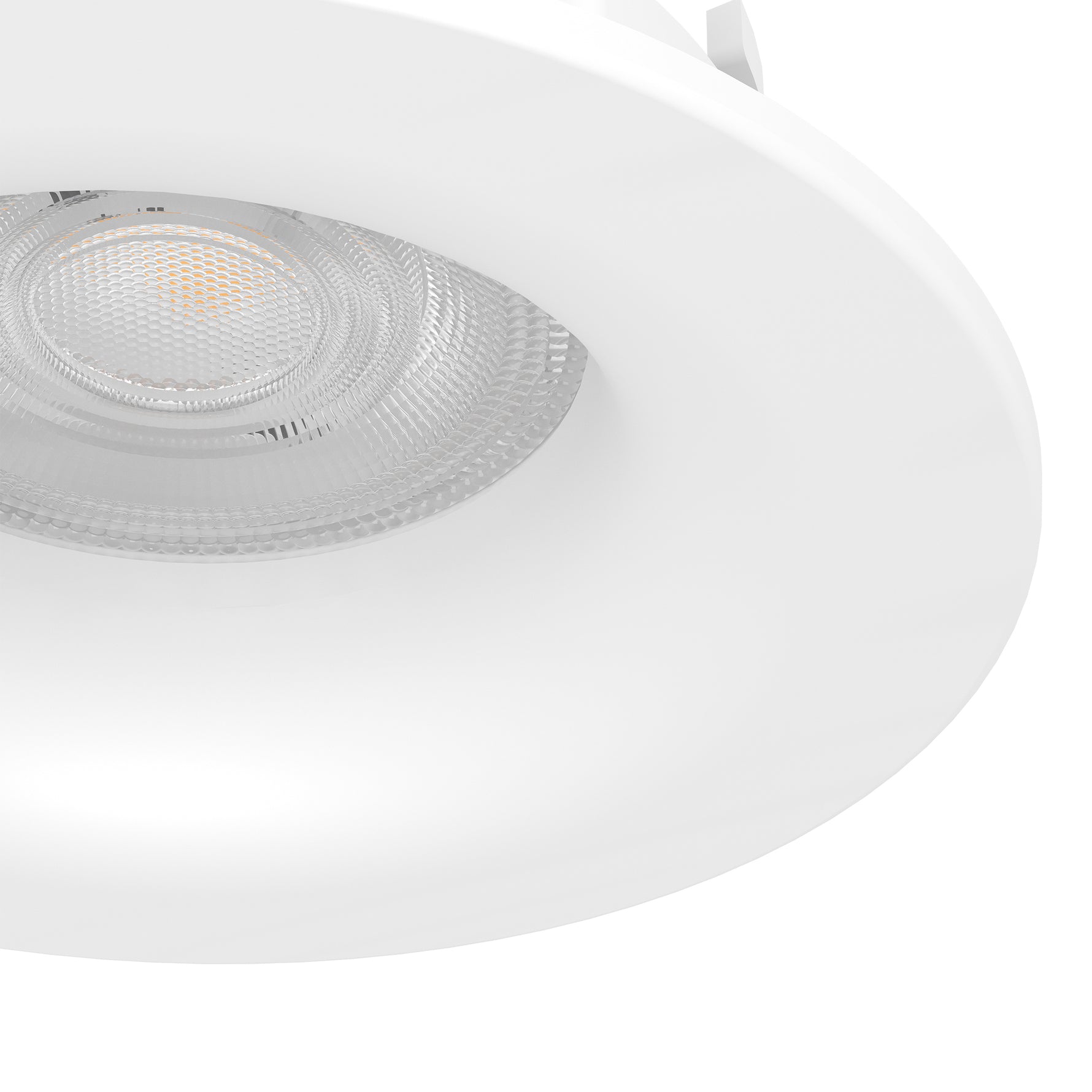 Eglo EU Salabate White Aluminium LED Round Set of 3 Recessed Light, IP65, Tricolour product image - Endon Lighting from First Light Direct with great prices and fast UK delivery