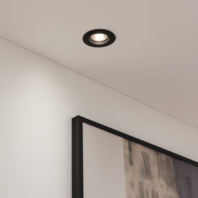 Eglo EU Saliceto-Z Black Aluminium LED 3-Piece Set Recessed Light Smart Control