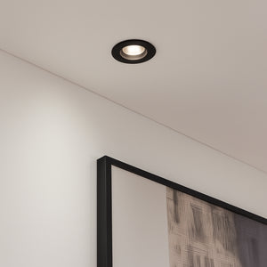 Eglo EU Saliceto-Z Black Aluminium LED 3-Piece Set Recessed Light Smart Control
