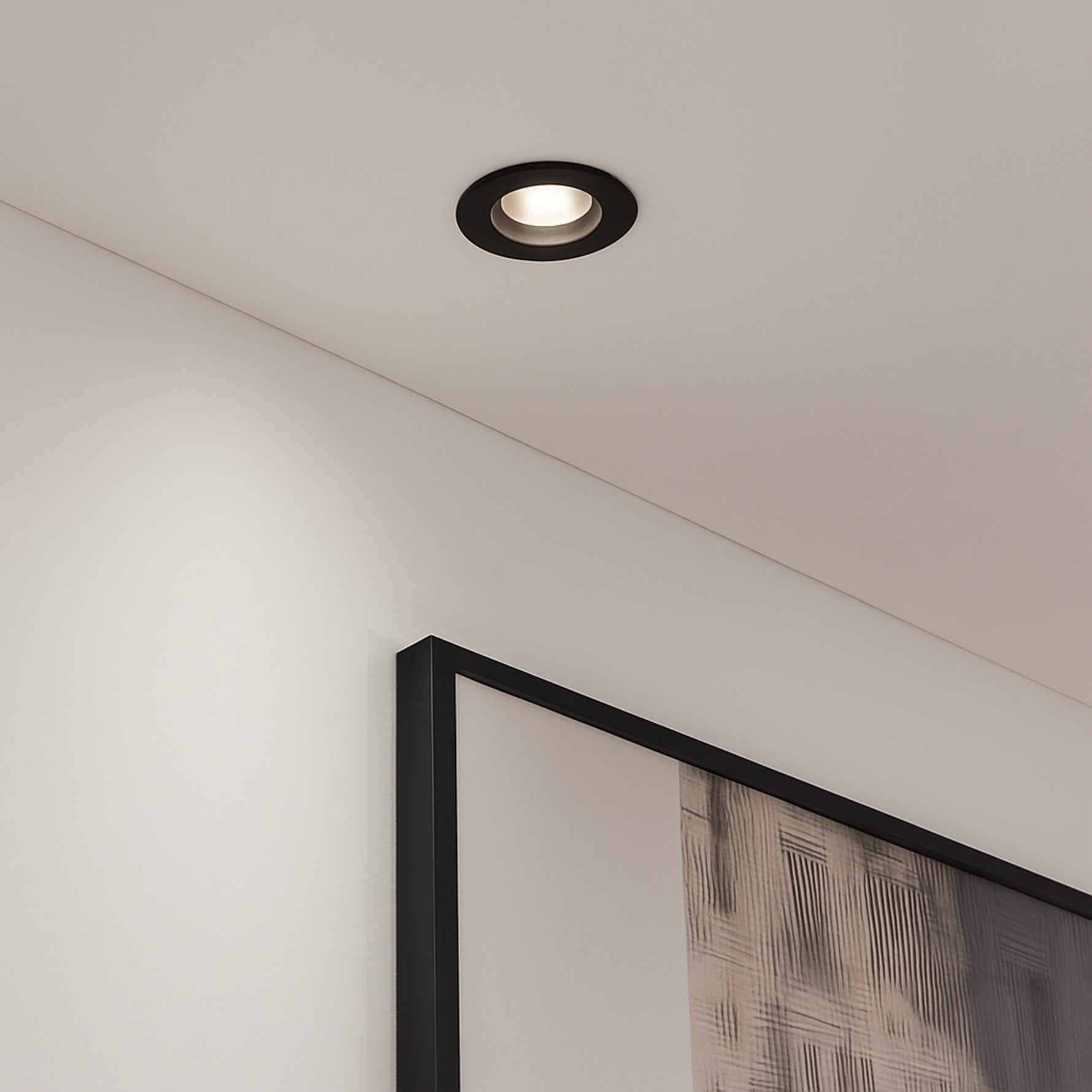Eglo EU Saliceto White Aluminium LED Neutral White 3-Piece Set Recessed Light, 88 x 88mm product image - Endon Lighting from First Light Direct with great prices and fast UK delivery