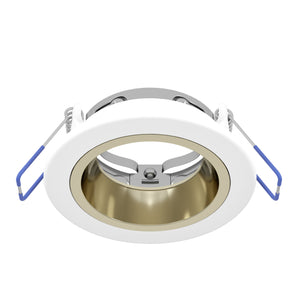 Eglo EU YEBRA Recessed LED Light – White, IP44, Dimmable, CCT Selectable, Warm to Cool White Indoor Downlight
