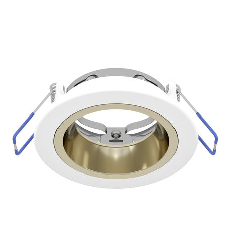 Eglo EU YEBRA Recessed LED Light – White, IP44, Dimmable, CCT Selectable, Warm to Cool White Indoor Downlight