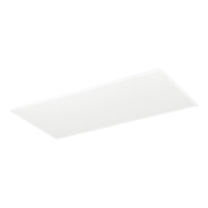 Eglo EU Moradillo White Steel LED Ceiling Light, 59.5 x 119.5cm, Tricolour