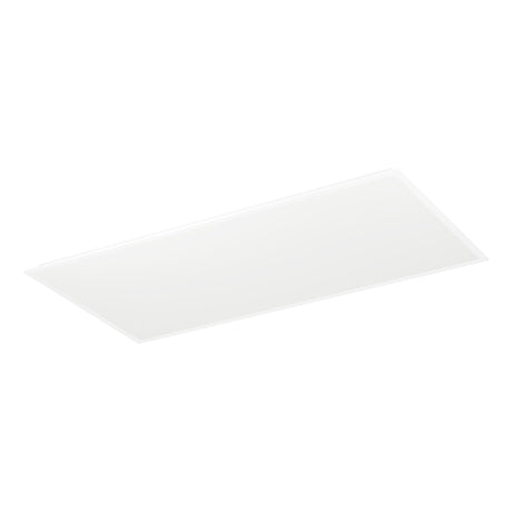 Eglo EU Moradillo White Steel LED Ceiling Light, 59.5 x 119.5cm, Tricolour