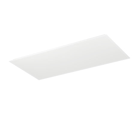 Eglo EU Moradillo-R White Steel LED Ceiling Light, 59.5 x 119.5cm, Tuneable White