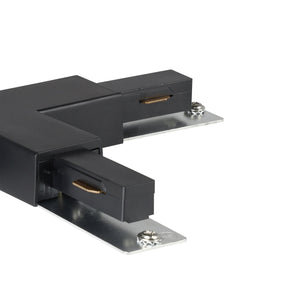 Eglo EU EASYT T?Connector – Black Plastic, Track Lighting Component, Indoor Use